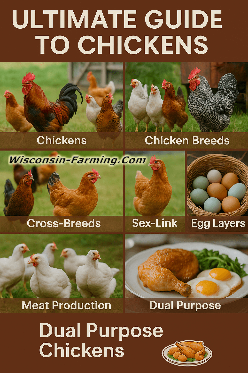 Chickens - The Ultimate Guide to Raising Breeding and Enjoying Backyard Poultry