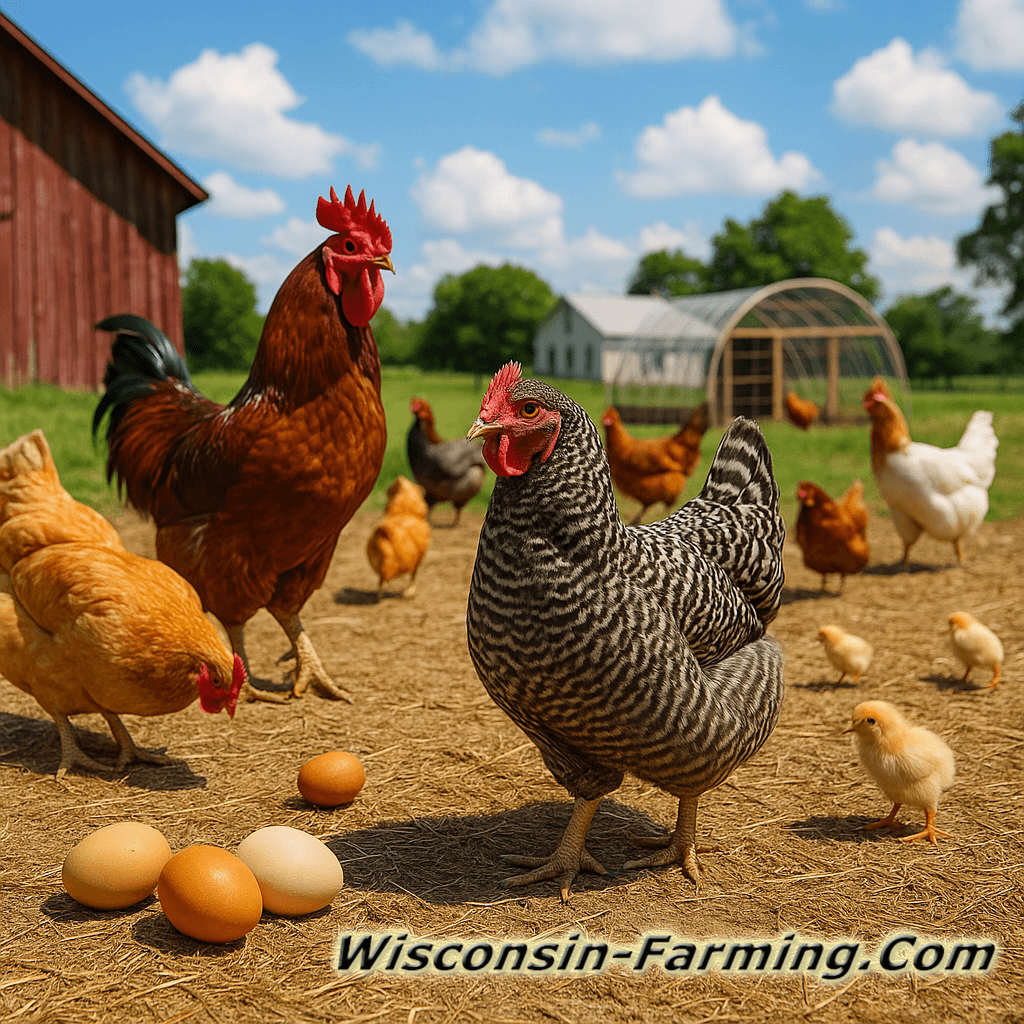 Wisconsin Egg Layer Chickens