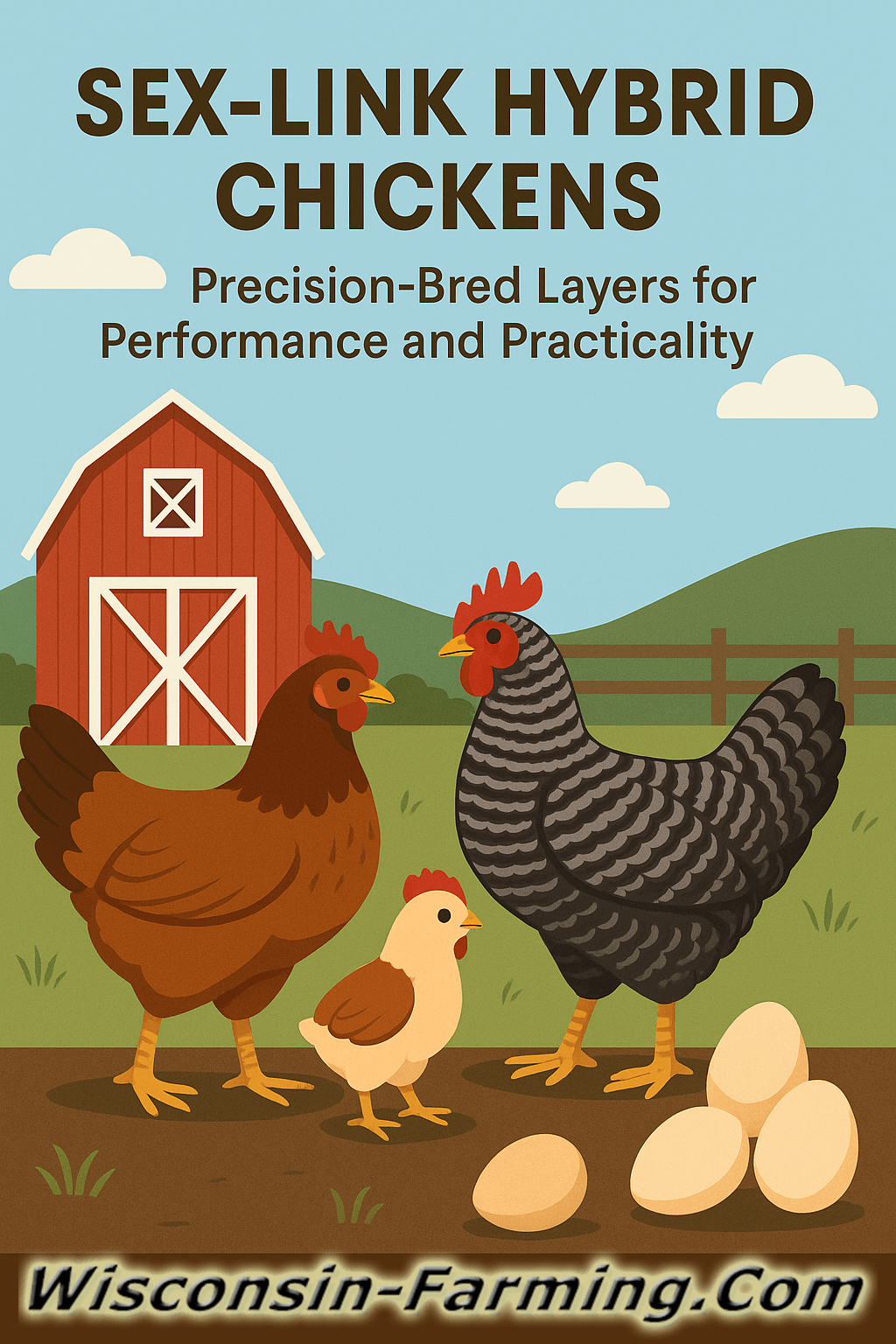 Sex Link Hybrid Chickens WI